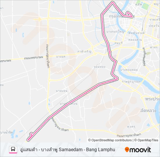 68 bus Line Map