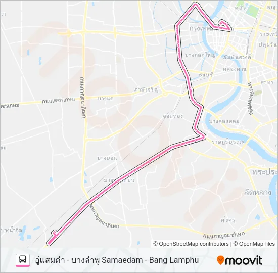68 Bus Line Map