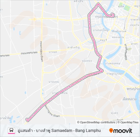 68 bus Line Map