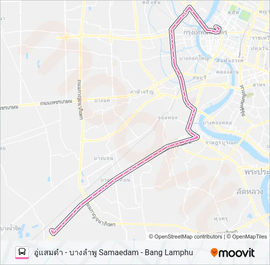 68 Bus Line Map