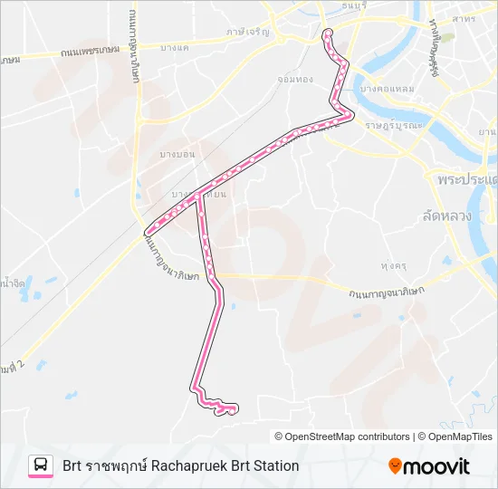 68 Bus Line Map