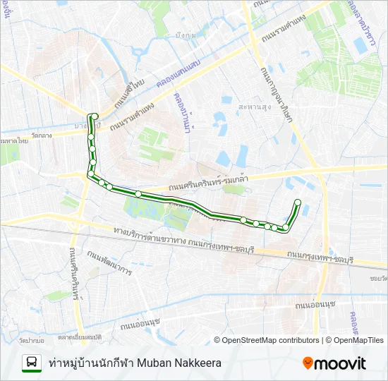 93 Bus Line Map