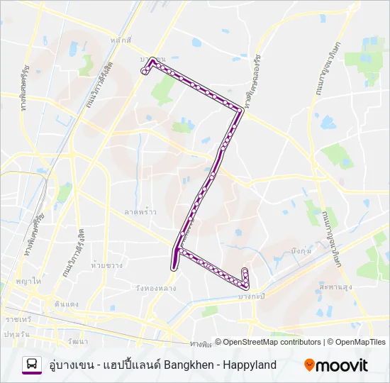 95 Bus Line Map