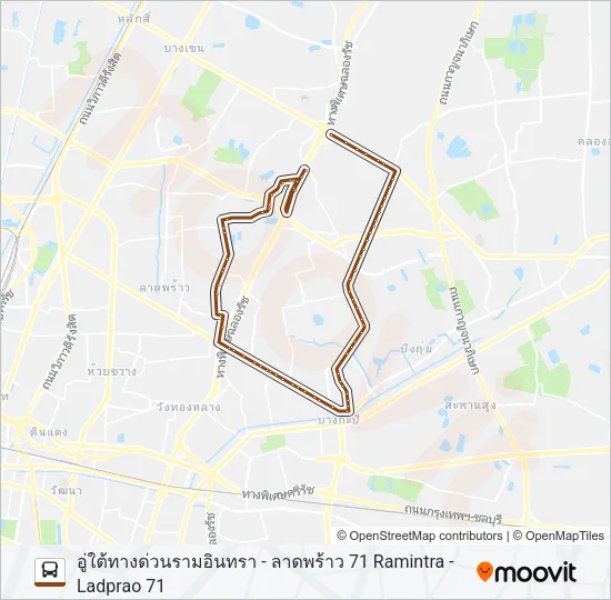 156 Bus Line Map