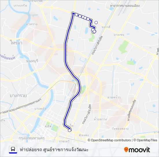 166 Bus Line Map
