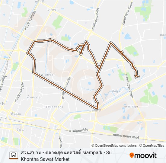 178 รถบัส แผนที่สายรถ