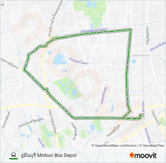 197 Bus Line Map