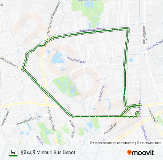 197 Bus Line Map
