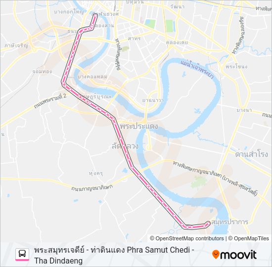 20 (ปอ.) (AC) รถบัส แผนที่สายรถ