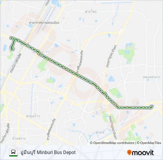 26 (ปอ.) (AC) bus Line Map