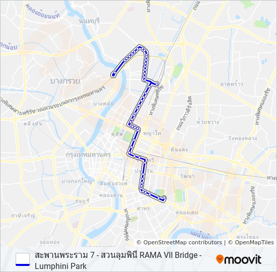 50 (ปอ.) (AC) รถบัส แผนที่สายรถ