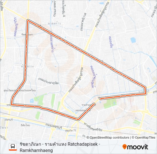 137 (ปอ.) (AC) รถบัส แผนที่สายรถ