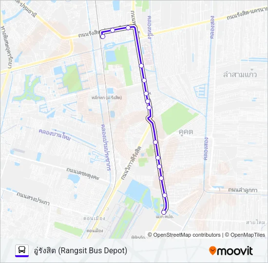 522 เสริมพิเศษ Bus Line Map