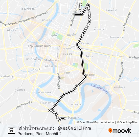138 (ปอ.) (AC) รถบัส แผนที่สายรถ