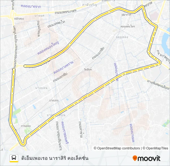 209 Bus Line Map