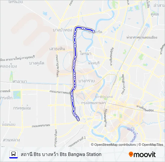 210 Bus Line Map