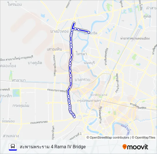 210 Bus Line Map