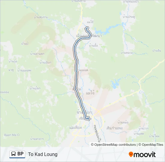 BP Bus Line Map