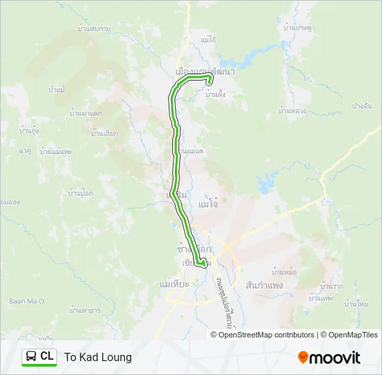 CL Bus Line Map