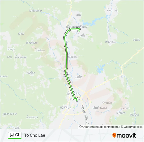 CL Bus Line Map