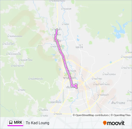 MRK Bus Line Map