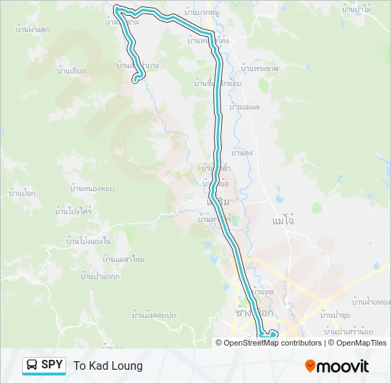 SPY Bus Line Map