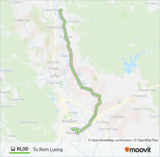 RLOD Bus Line Map