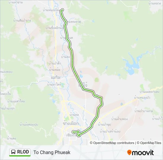 RLOD Bus Line Map