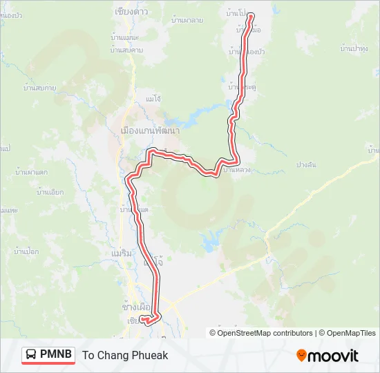 PMNB Bus Line Map