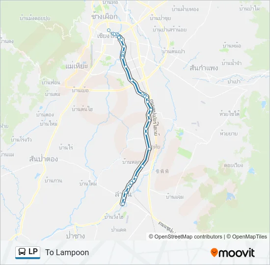 LP Bus Line Map