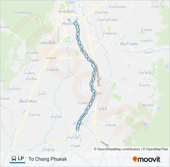 LP Bus Line Map