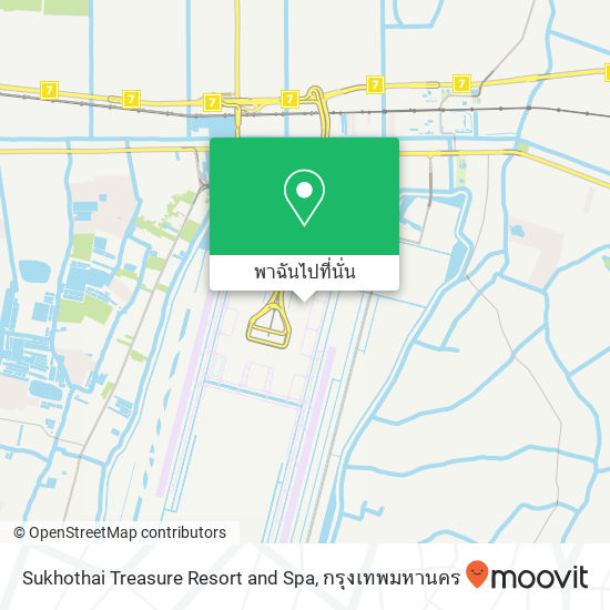 Sukhothai Treasure Resort and Spa แผนที่