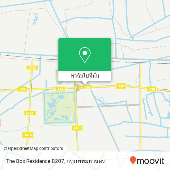 The Box Residence B207 แผนที่