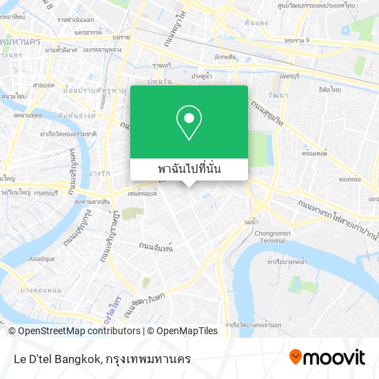 Le D'tel Bangkok แผนที่