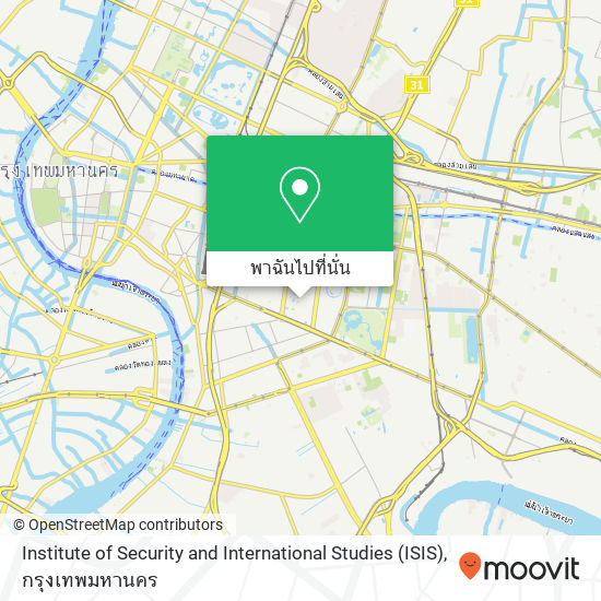 Institute of Security and International Studies (ISIS) แผนที่