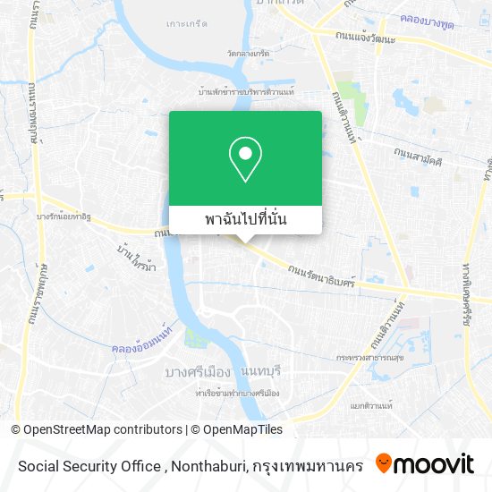 Social Security Office , Nonthaburi แผนที่