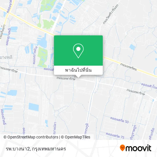รพ.บางนา2 แผนที่