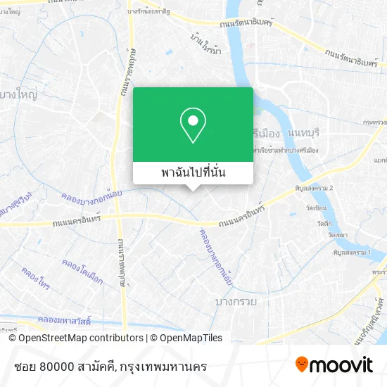 ซอย 80000 สามัคคี แผนที่