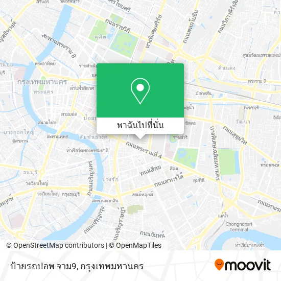 ป้ายรถปอพ จาม9 แผนที่