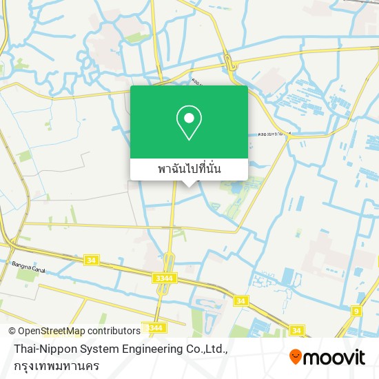 Thai-Nippon System Engineering Co.,Ltd. แผนที่