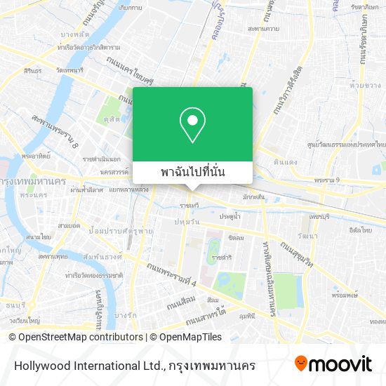 Hollywood International Ltd. แผนที่