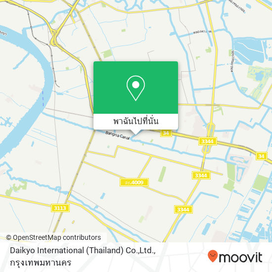 Daikyo International (Thailand) Co.,Ltd. แผนที่