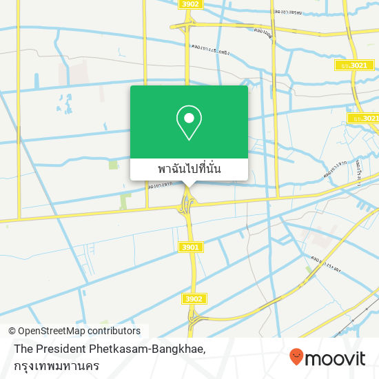 The President Phetkasam-Bangkhae แผนที่