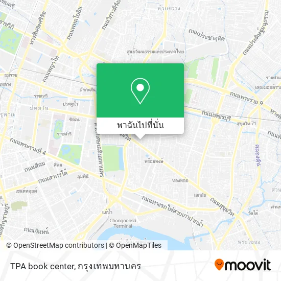 TPA book center แผนที่