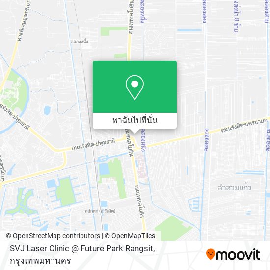 SVJ Laser Clinic @ Future Park Rangsit แผนที่