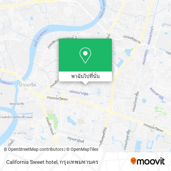 California Sweet hotel แผนที่