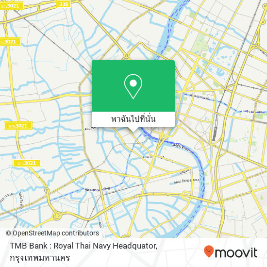 TMB Bank : Royal Thai Navy Headquator แผนที่