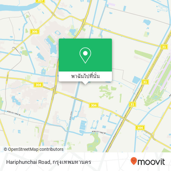 Hariphunchai Road แผนที่