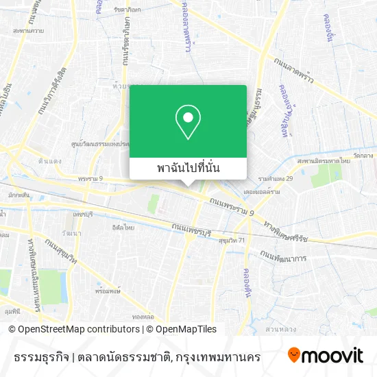 ธรรมธุรกิจ | ตลาดนัดธรรมชาติ แผนที่