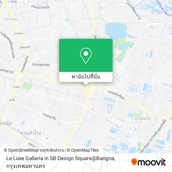Le Luxe Galleria in SB Design Square@Bangna แผนที่